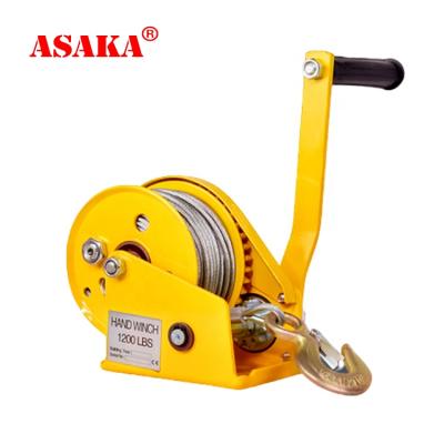 China CRANES Factory Price 5Tons 2600Lbs Barek Manual Hand Winch for sale