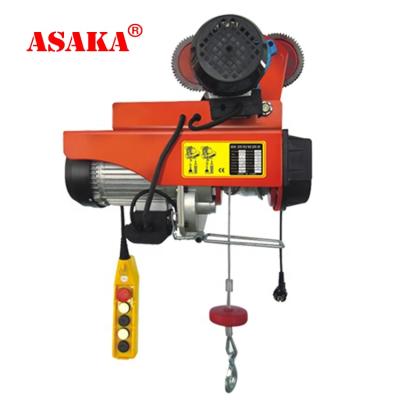 China PA1200 New 1320lbs Mini Electric Hoist Crane Overhead Hotels Garage Winch Wire Rope MOTOR Machinery Repair Shops Restaurant Supplied for sale