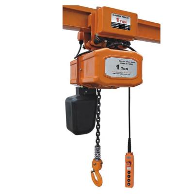 China Single Phase Lifting Heavy Duty Electric Chain Hoist With Electric Hoist for sale