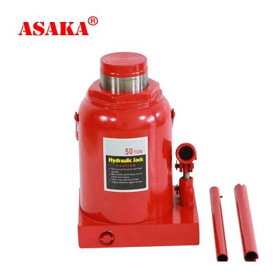 China Lifting Tools Heavy Duty Bottle Jack 50 Ton Best Selling Manual Car Jacks Hydraulic For Trucks for sale