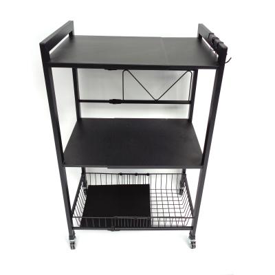 China Dapur Lipat JYS-16006 Grade JYS-16006 Mobile Expandable Expandable Metal Kitchen Storage Shelf Book Shelving Customer Joyings Powder Coated for sale