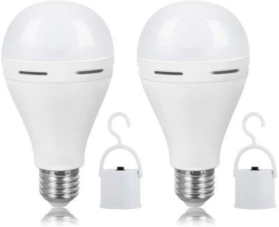 China Free Garden Shipping To US Finesource 6 Packs With Plug Rechargeable Emergency LED Bulb With Battery for sale