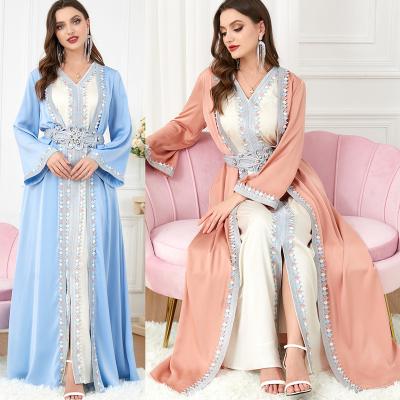 China Anti-Shrink Women Abaya Muslim Dresses Wholesale Kaftan Designs Muslim Wedding Dress Abaya Women Muslim Dress Dubai Abaya for sale