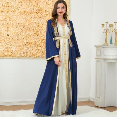 China Anti-Shrink Oman Fashion Abaya Muslim Clothing Long Muslim Dress Women Fashion Abaya for sale