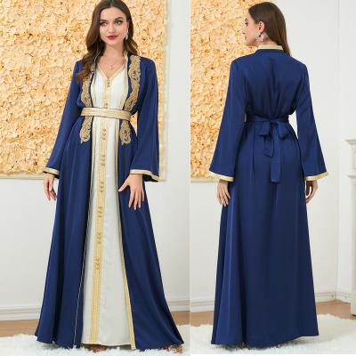 China Anti-Shrink Wholesale Fashion Abaya Women Dubai Islamic Clothing Muslim Dresses Women Muslim Fashion Abaya for sale