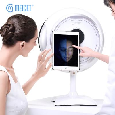 China 3D Skin Analyzer Facial Machine Wrinkle Analysis Skin Analyzer Machine Skin Analyzer Meicet Dermabrasion Face Scanner Skin Analyzer for sale