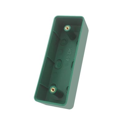 China PB40G Green Plastic Backbox 115*40*30mm for sale