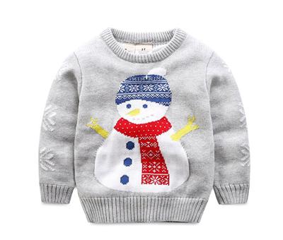 China 2022 New Style Baby Boy Girls Children Kids Christmas Sweater Anti-Shrink Jumper Sweater for sale