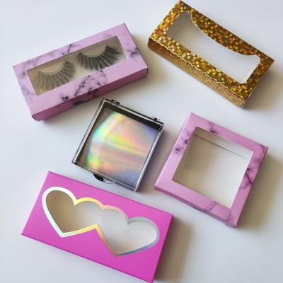 China Volume Crisscross Light Short False Eye Lashes Volume Fluffy Eyelashes Natural Tapered Faux Mink Lashes for sale