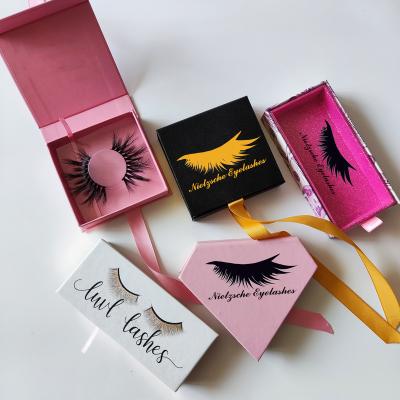 China Natural Soft Mink Eyelash Vendor Free Sample Wholesale Custom Private Label Eyelash Handcrafted Bulk Lashes for sale