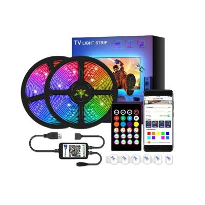 China Hotel Light With TV Set Background Light 5050RGB Mobile Phone App Control Low Voltage Light With for sale