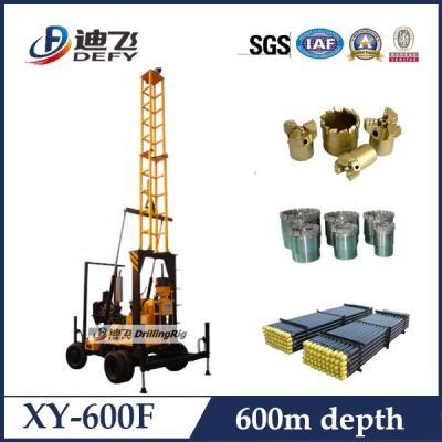 China XY-600F Core Rotary Drilling Rig for 600 Meters for sale