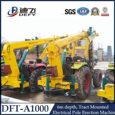 China Telephone Pole Pile Driver Machine DFT-A1004 for sale