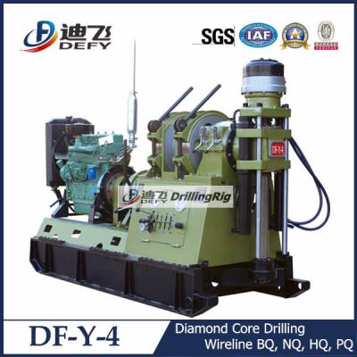 China DF-Y-4 rock core drilling machine with diamond bits for sale