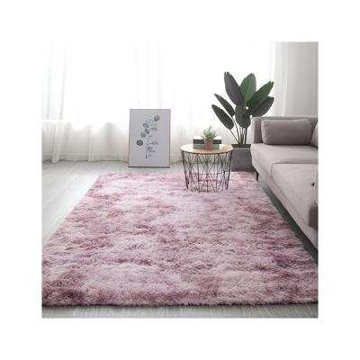 China Modern Manufacturers ModernLong Direct Selling Wool Tie Dye Floor Living Room Rug for sale