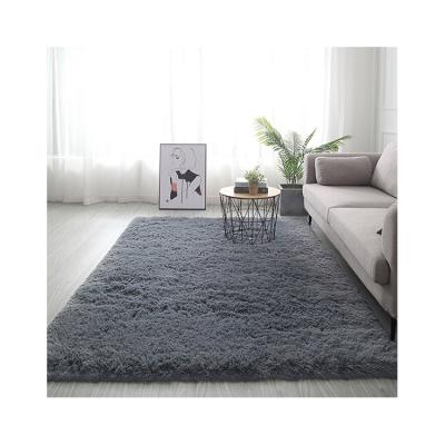 China Modern Fluffy Mats Soft Long Wool Tie-Dye Modern Floor Living Room Rug From China Manufacturer for sale