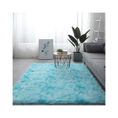 China Modern The Most Popular Modern Mats Long Wool Tie-Dye Floor Living Room Rug for sale