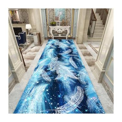 China Factory Sale Non-Slip Commercial Use Printed Carpet Roll Covers Luxury Custom Carpets for sale