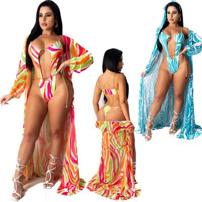 China Printed Viable Hollow Out Summer Jumpsuit Assortment Set 2 Piece Set Women for sale