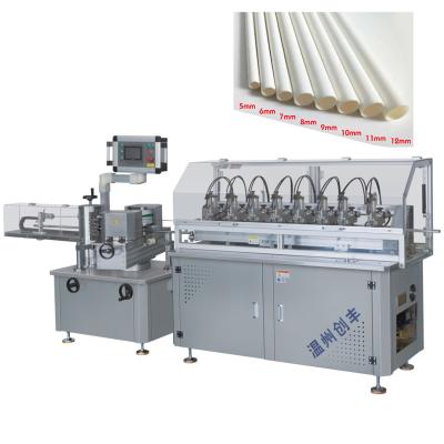 China Hotels New Automatic Multi Cutters High Speed ​​Biodegradable Paper Drinking Straw Making Machine Degradable Pipette Machine for sale