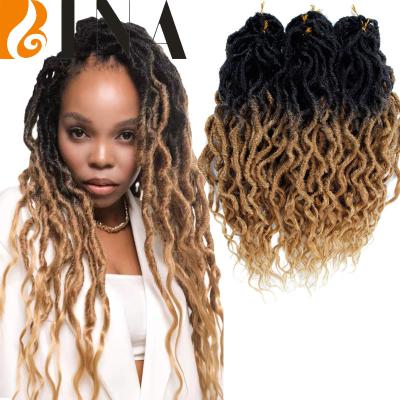 China Cass/Carney Cullen 2022 New European and American African Blacks For Women Long Curly Crochet Wig 24goddess Locs Hair Braids for sale