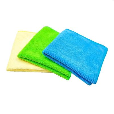 China QUICK-DRY recycled microfiber kitchen towel microfiber cleaning cloth kitchen towel kitchen tea towels microfiber for sale