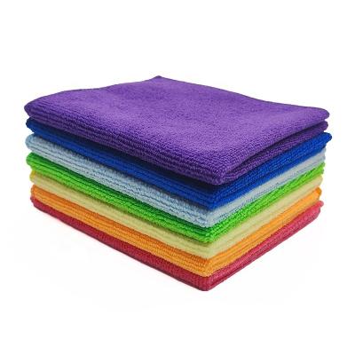 China Sustainable microfiber cleaning cloth car wash towel twisted microfiber cloth car cleaning microfiber towel for sale