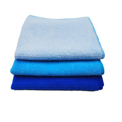 China Sustainable microfiber drying towel car rectangle microfiber car drying towel green korean for sale