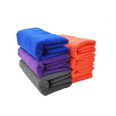 China Sustainable Car Drying Towel Custom Logo Microfiber Bag Customized Gsm Packing  Color Days Microfiber Car Wash Towel  Car washing cloth for sale