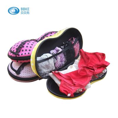 China Durable Customized Portable Eva Bra , Case For Ladies Eva Bra Travel Case Bra Set Custom Case for sale