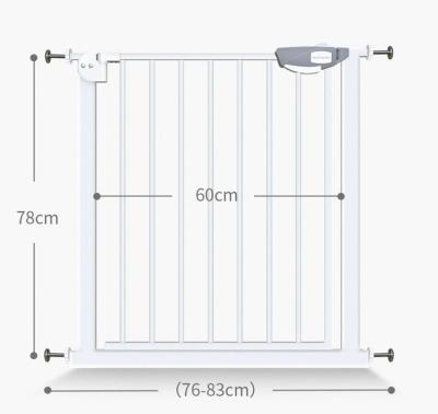 China Large Silicone Kids Safety Door Fence, Baby Guard Safety Stairs Pet Insulate Dog Fence Kids Security Doorway Door Solid for sale