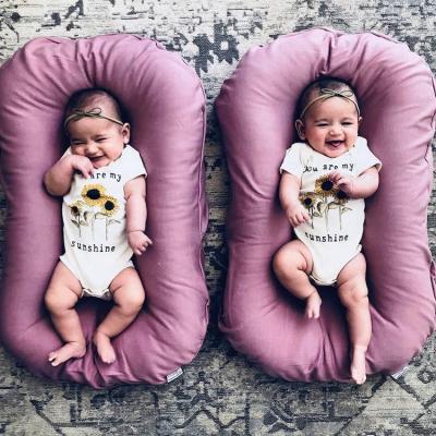 China Modern Cotton Nest Baby Crib Organic Baby Sofa Infant Floor Seat for sale