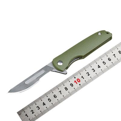 China Factory Direct Outdoor Multifunctional Knife Non-variable Survival Small Folding Pocket Knife for sale