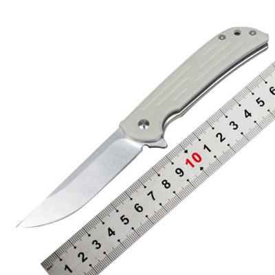 China Easy Carry Handle G10 Hunting Folding Pocket Knife Survival for sale