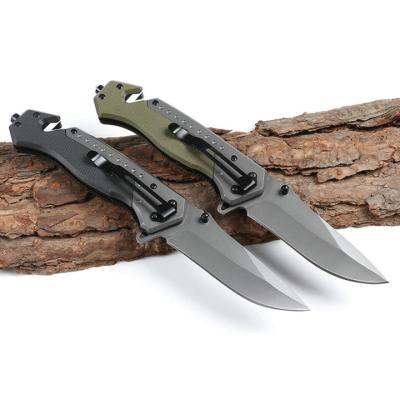 China Wholesale Non-variable G10 Handle Multifunctional Pocket Knife EDC Tool Strong Knife For Outdoor for sale