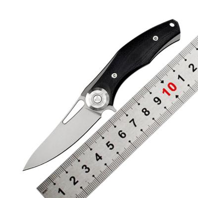 China Easy Carry Mini Outdoor Survival Pocket Folding Knife D2 High Hardness Sharp Self Defense for sale