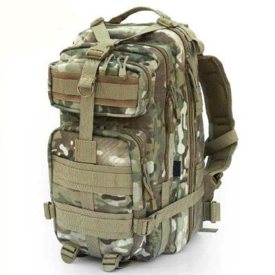 China Multifunctional Cotton Fabric Military Tactical Rucksack Bag Outdoor Hiking Rucksack for sale