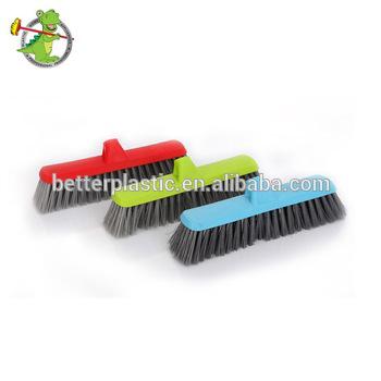 China Taizhou Mcqueen Sustainable Plastic Cheap Products Sweeper Broom Easy Broom Brush for sale