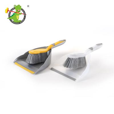 China High Quality Plastic Easy Handle Bed Cleaning Brush & Dustpan China Wholesale Suppliers for sale