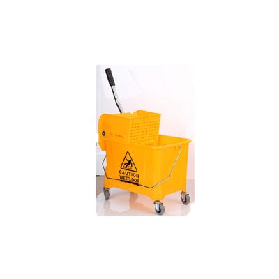 China Good Quality 20L Sustainable Plastic Wringer Mop Bucket And Low Price for sale