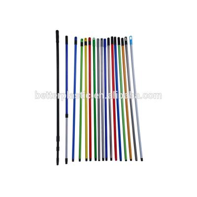 China Factory Promotional Cheap Colorful High Strength Durable Metal Broom Stick Broom Handle Viable for sale