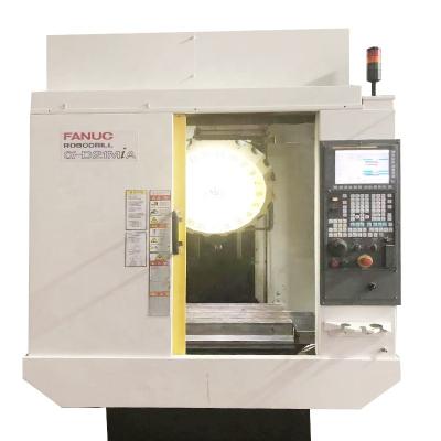 China Building Material Shops Secondhand famous Japan brand Fanuc robodrill 21tools High Speed 3 axis CNC Tapping Center with Multifunction Panel for sale