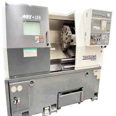 China Hotels Used taiwan TAKISAWA nex-108 Cnc Automatic Lathe Professional Factory Perfect Design Horizontal fanuc cnc lathe for sale