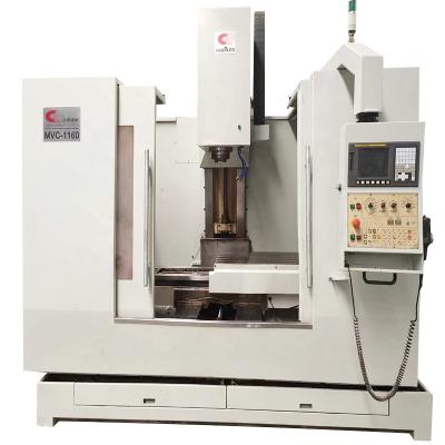 China Building Material Shops Used cheap Taiwan charles vmc 1160 FANUC 3 axis Metal Vertical CNC Milling Machine for sale for sale