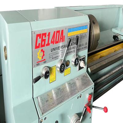 China Building Material Shops Universal Manual Lathe Machine Used 6140 Common Cheap Price Metal Electronic CONTROL 11 Kw 1 - 1500 R.p.m Rpm Semi-automatic for sale