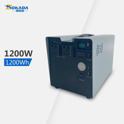 China BONADA Port RV Power Station 120w 110v 220v Portable Power Home Battery Power Lifepo4 Portable Power Station for sale