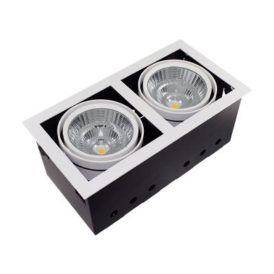 China Embeded Hong Kong 40W recessed grill lamp / spot led recessed lighting for sale