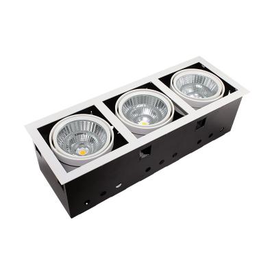 China Embeded led light factory 60W ra>90 SAA dimming led grill lighting for sale