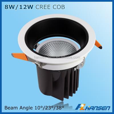 China Special aluminum alloy design c ree cob 12w led ceiling light outdoor led ceiling light for sale