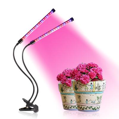 China Fruit Vegetable Greenhouse Flower Growing Lights Desk LED Grow Light for Indoor Plant, 18 Watt Full Spectrum Grow Lamp with Metal Clip, USB Power Supply for sale